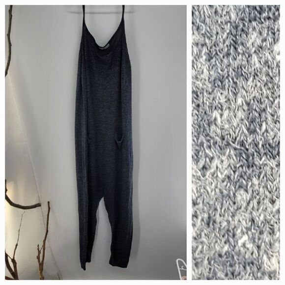 Zara knit slouchy jumpsuit - Picture 1 of 9